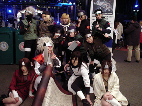 Jounin and Sanin on konoha